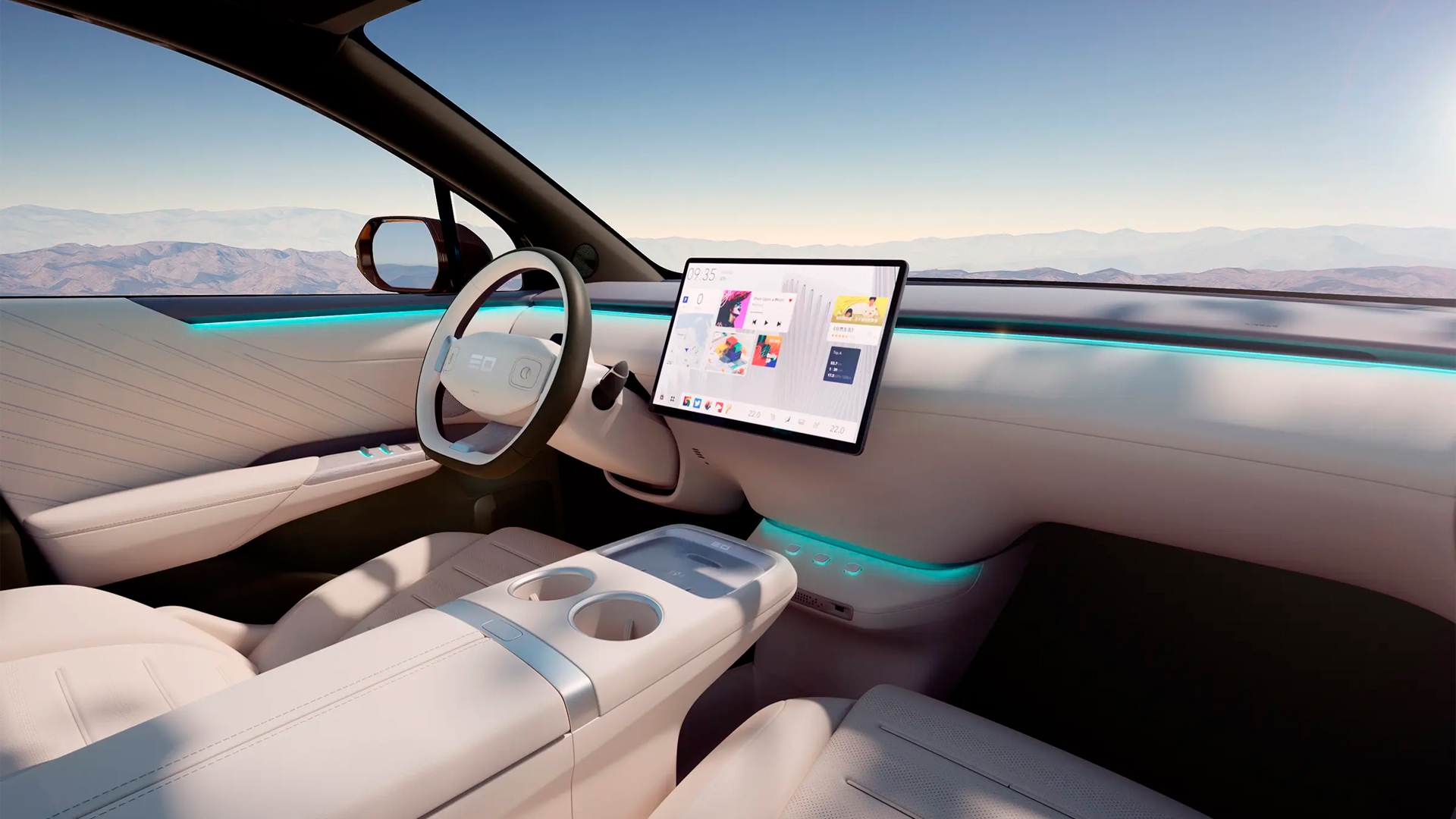 Электромобили Changan Qiyuan E07 из Китая 360